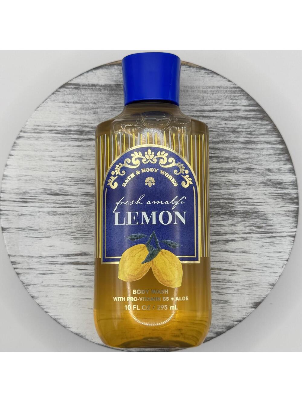 Bath & Body Works Fresh Amalfi Lemon Body Wash Shower Gel RARE 10 oz BRAND NEW